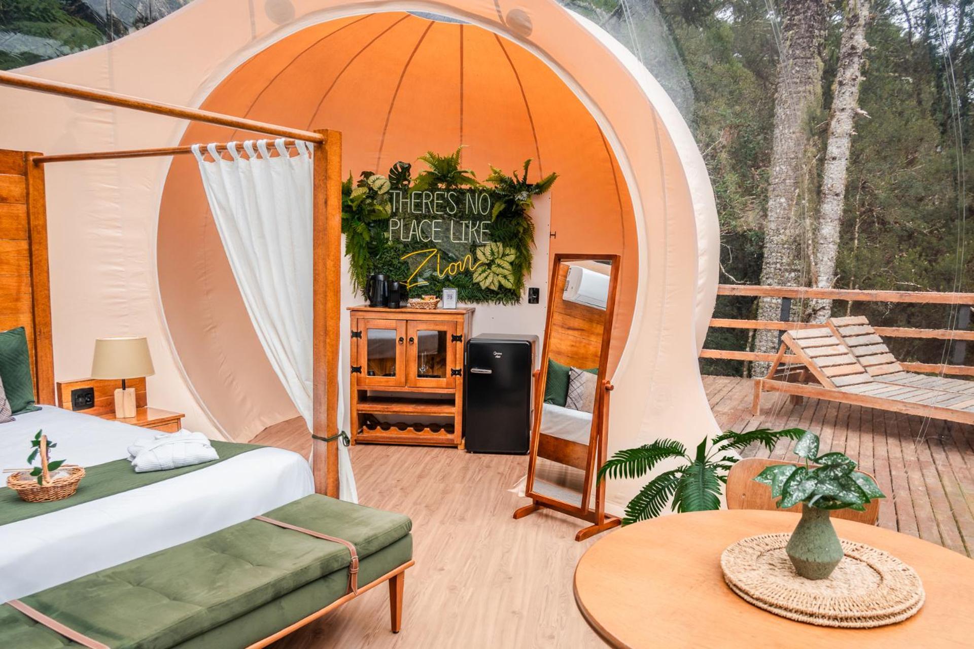 Zion Bubble Glamping Urubici Exterior foto