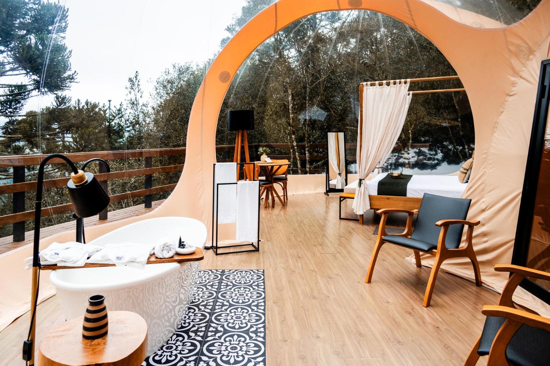 Zion Bubble Glamping Urubici Exterior foto